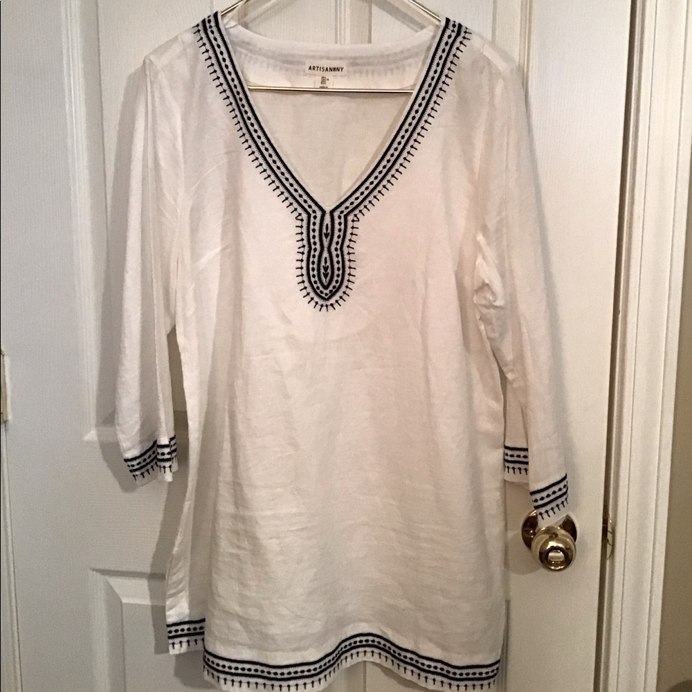 Artisan New York Linen Tunic